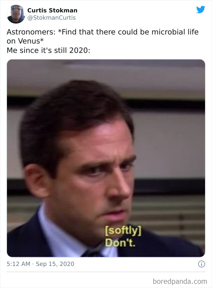 34 Memes Illustrating Humanity’s Reaction To The News About The Possibility Of Life On Venus 34 Memes Illustrating Humanity’s Reaction To The News About The Possibility Of Life On Venus