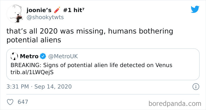 34 Memes Illustrating Humanity’s Reaction To The News About The Possibility Of Life On Venus 34 Memes Illustrating Humanity’s Reaction To The News About The Possibility Of Life On Venus