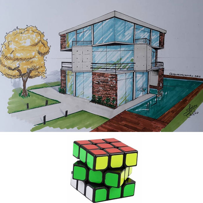 An Architect Draws Buildings Inspired By Everyday Objects (30 Pics) An Architect Draws Buildings Inspired By Everyday Objects (30 Pics)
