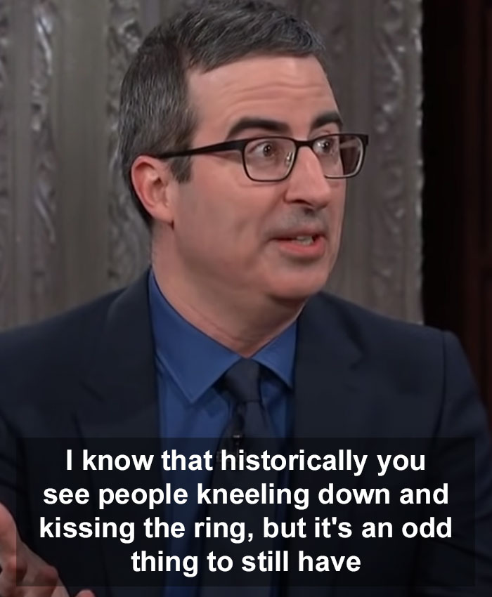 After Oprah Interview, John Oliver’s 2018 Comments On Meghan Markle Joining The Royal Family Go Viral After Oprah Interview, John Oliver’s 2018 Comments On Meghan Markle Joining The Royal Family Go Viral