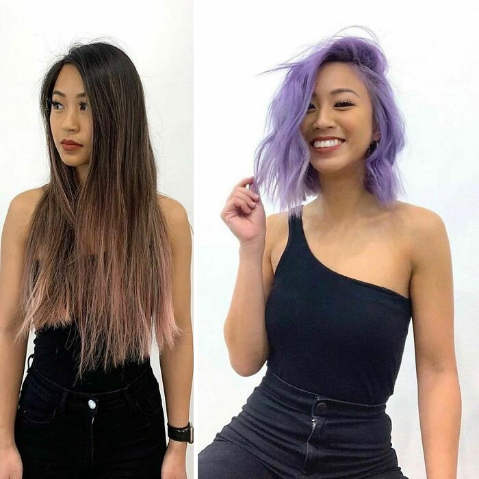 28 Women Who Chose An Unusual Color For Their Hair And Ended Up Looking Badass