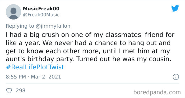 40 Of The Most Curious “Real Life Plot Twists”, As Shared By People For Jimmy Fallon’s Challenge 40 Of The Most Curious “Real Life Plot Twists”, As Shared By People For Jimmy Fallon’s Challenge