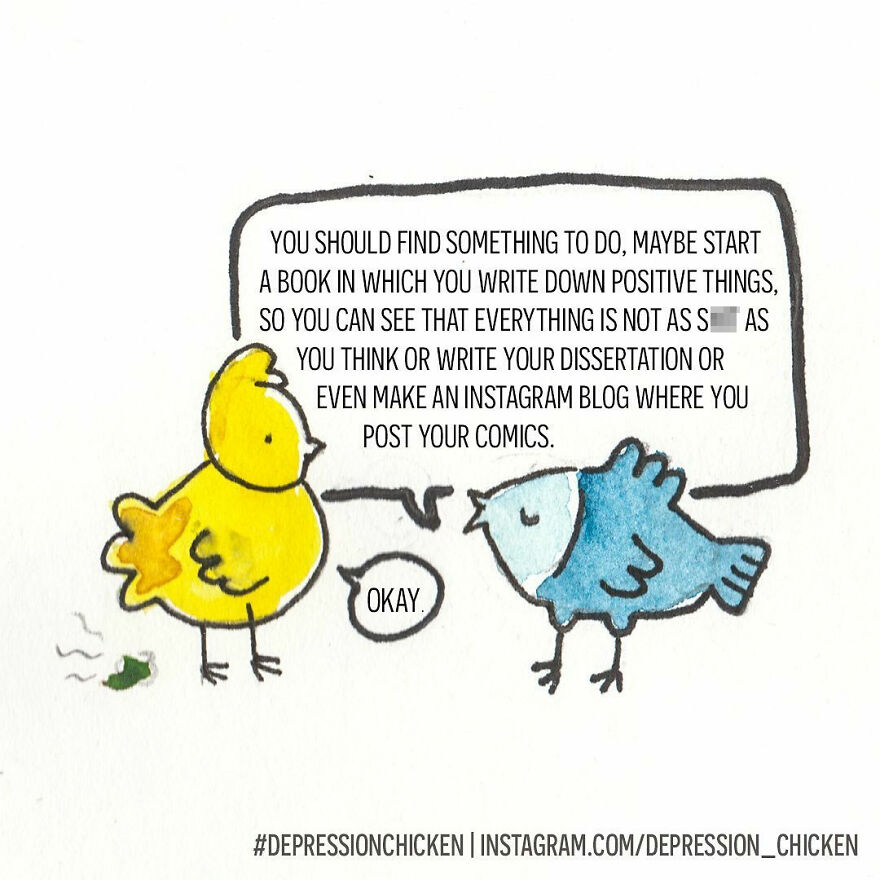 I Draw Silly Comics About My Mental Health To Help Me Deal With Depression And Anxiety (37 Pics) I Draw Silly Comics About My Mental Health To Help Me Deal With Depression And Anxiety (37 Pics)