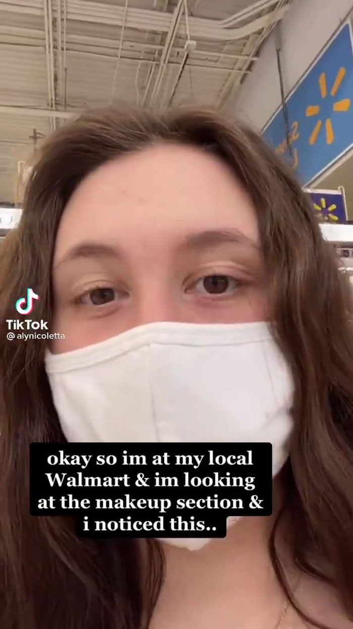 TikToker Accuses Walmart Of Being Racist For Putting Security Tags Only On Darker Shades Of Makeup, Some People Suggest Other Explanations TikToker Accuses Walmart Of Being Racist For Putting Security Tags Only On Darker Shades Of Makeup, Some People Suggest Other Explanations
