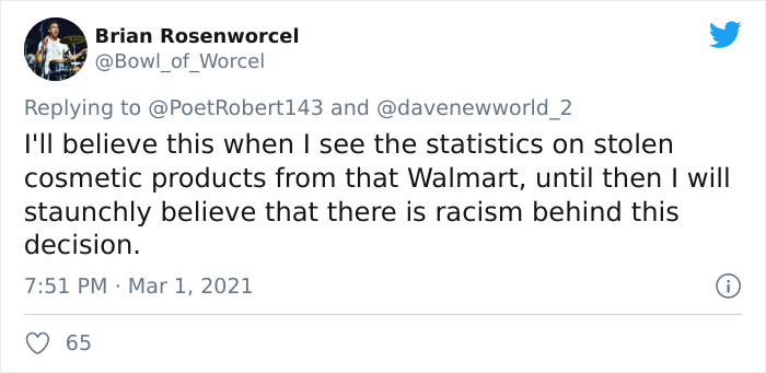 TikToker Accuses Walmart Of Being Racist For Putting Security Tags Only On Darker Shades Of Makeup, Some People Suggest Other Explanations TikToker Accuses Walmart Of Being Racist For Putting Security Tags Only On Darker Shades Of Makeup, Some People Suggest Other Explanations