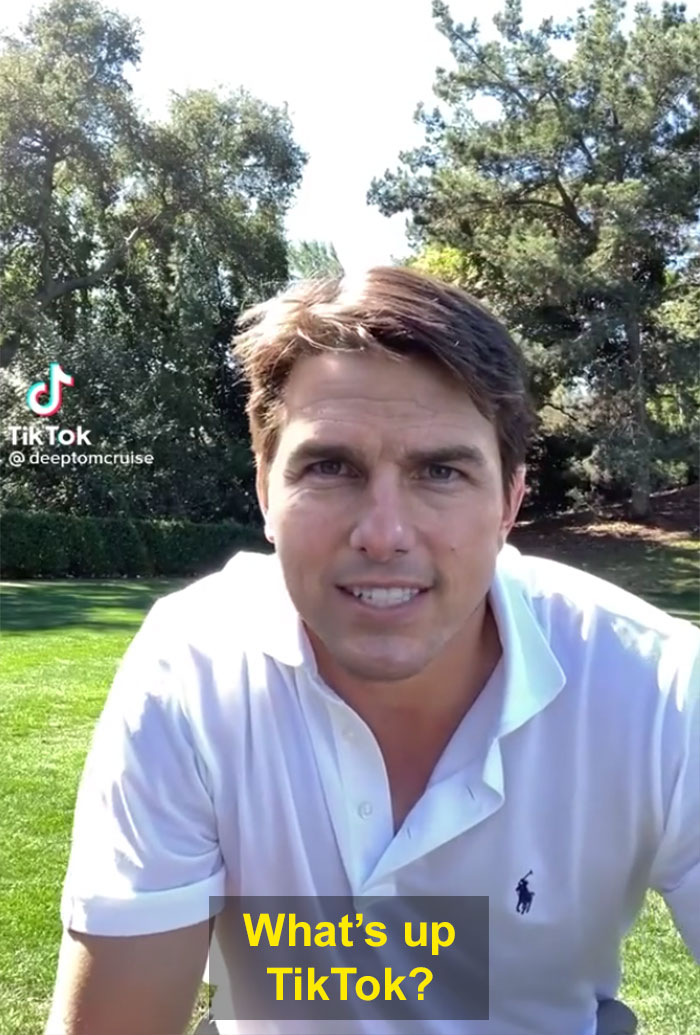 ‘Deepfake’ Tom Cruise Is Going Viral On TikTok And People Are Freaking Out About How Realistic He Looks ‘Deepfake’ Tom Cruise Is Going Viral On TikTok And People Are Freaking Out About How Realistic He Looks