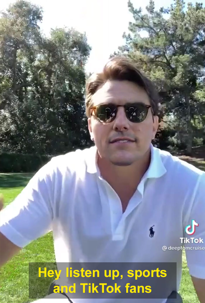 ‘Deepfake’ Tom Cruise Is Going Viral On TikTok And People Are Freaking Out About How Realistic He Looks ‘Deepfake’ Tom Cruise Is Going Viral On TikTok And People Are Freaking Out About How Realistic He Looks