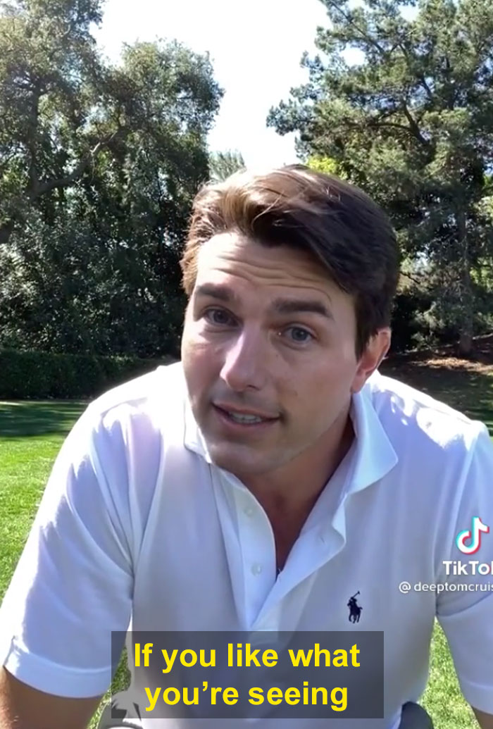 ‘Deepfake’ Tom Cruise Is Going Viral On TikTok And People Are Freaking Out About How Realistic He Looks ‘Deepfake’ Tom Cruise Is Going Viral On TikTok And People Are Freaking Out About How Realistic He Looks