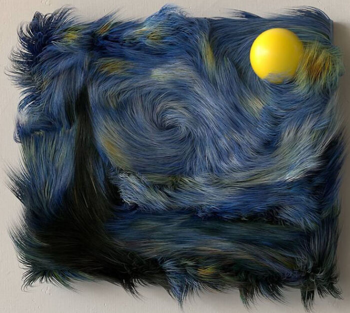 Artist Transforms Famous Paintings Into Realistic 3D Furry Artworks Artist Transforms Famous Paintings Into Realistic 3D Furry Artworks