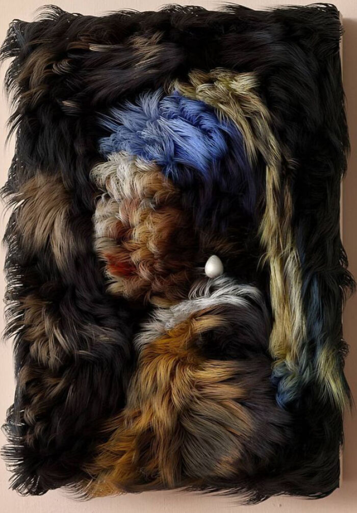 Artist Transforms Famous Paintings Into Realistic 3D Furry Artworks Artist Transforms Famous Paintings Into Realistic 3D Furry Artworks