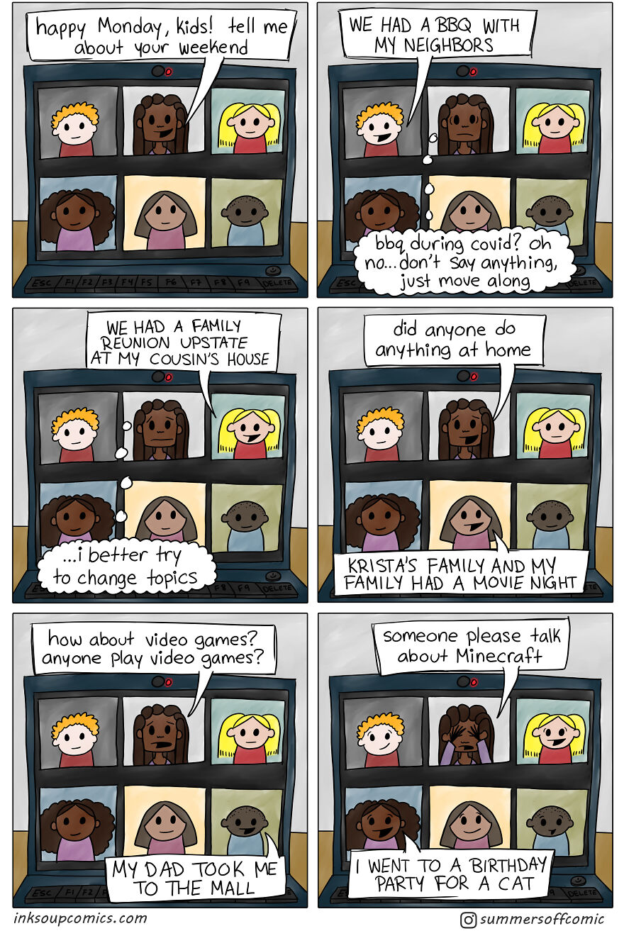 30 Comics To Sum Up My Teaching Experiences During COVID-19 30 Comics To Sum Up My Teaching Experiences During COVID-19