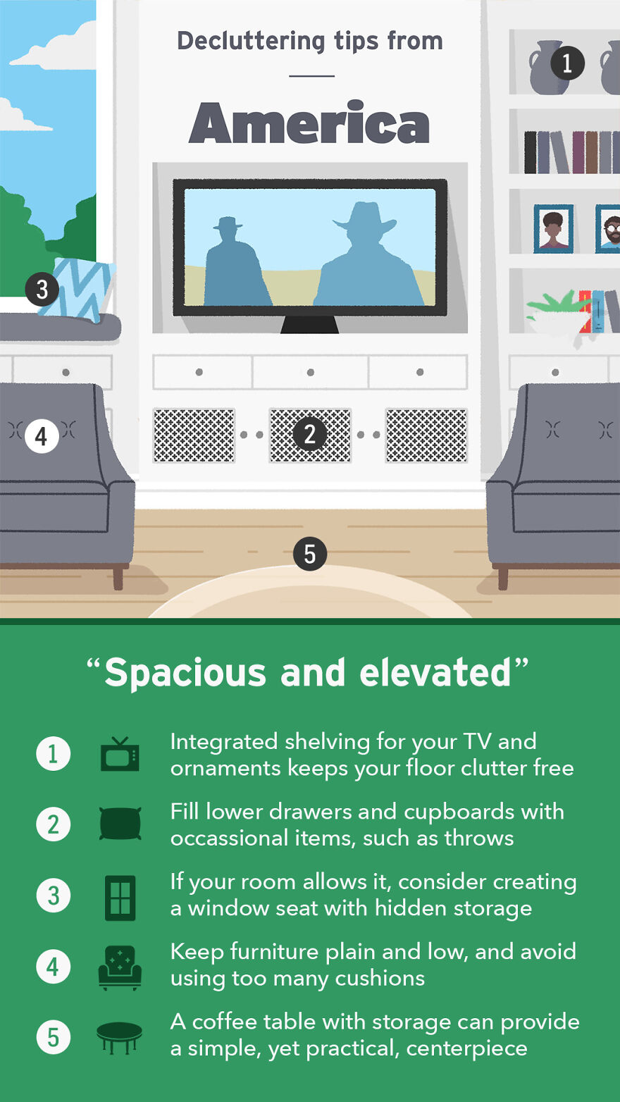 We Illustrated 5 Decluttering Tips From Different Countries Around The World We Illustrated 5 Decluttering Tips From Different Countries Around The World