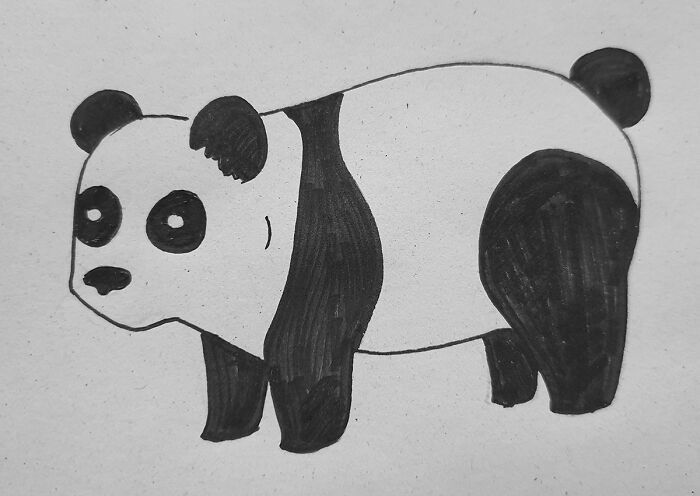 Hey Pandas, I Challenge You To Draw A Panda (Closed)