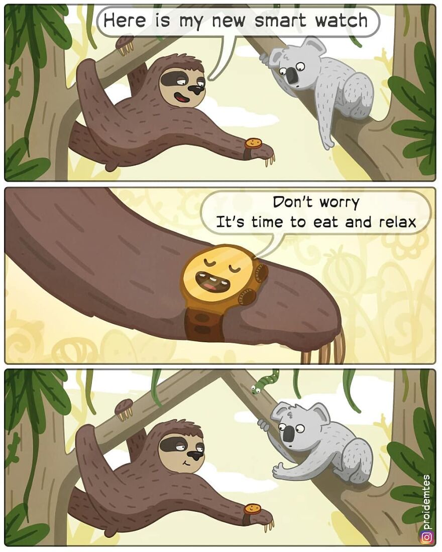 “Sometimes It’s Funny Here”: 30 Of The Best Absurd Comics By This Russian Artist “Sometimes It’s Funny Here”: 30 Of The Best Absurd Comics By This Russian Artist