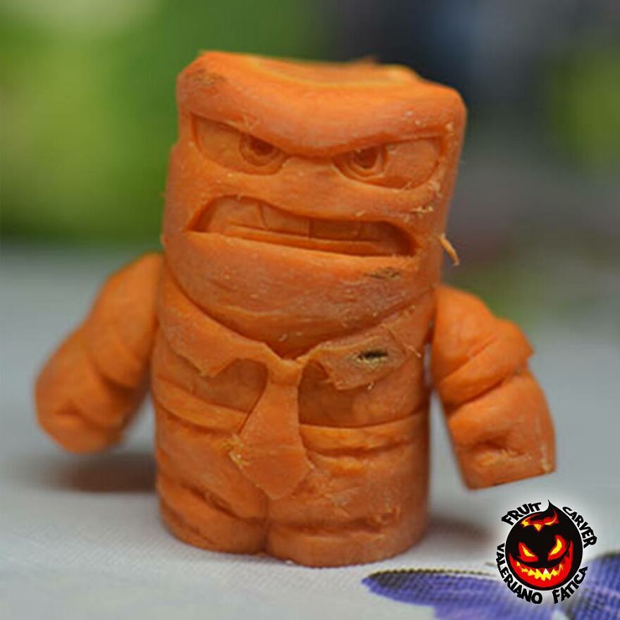 Artist Carves Incredible Food Sculptures Inspired By Pop Culture, Horror, Fantasy, And More (35 Pics) Artist Carves Incredible Food Sculptures Inspired By Pop Culture, Horror, Fantasy, And More (35 Pics)