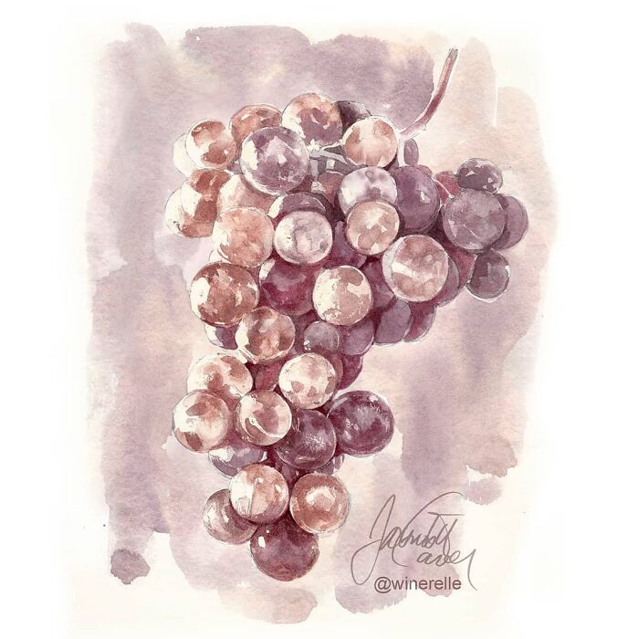 This Artist Creates Paintings Using Wine (36 Pics) This Artist Creates Paintings Using Wine (36 Pics)