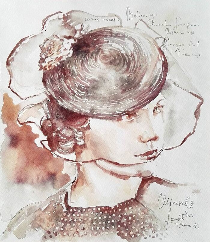 This Artist Creates Paintings Using Wine (36 Pics) This Artist Creates Paintings Using Wine (36 Pics)