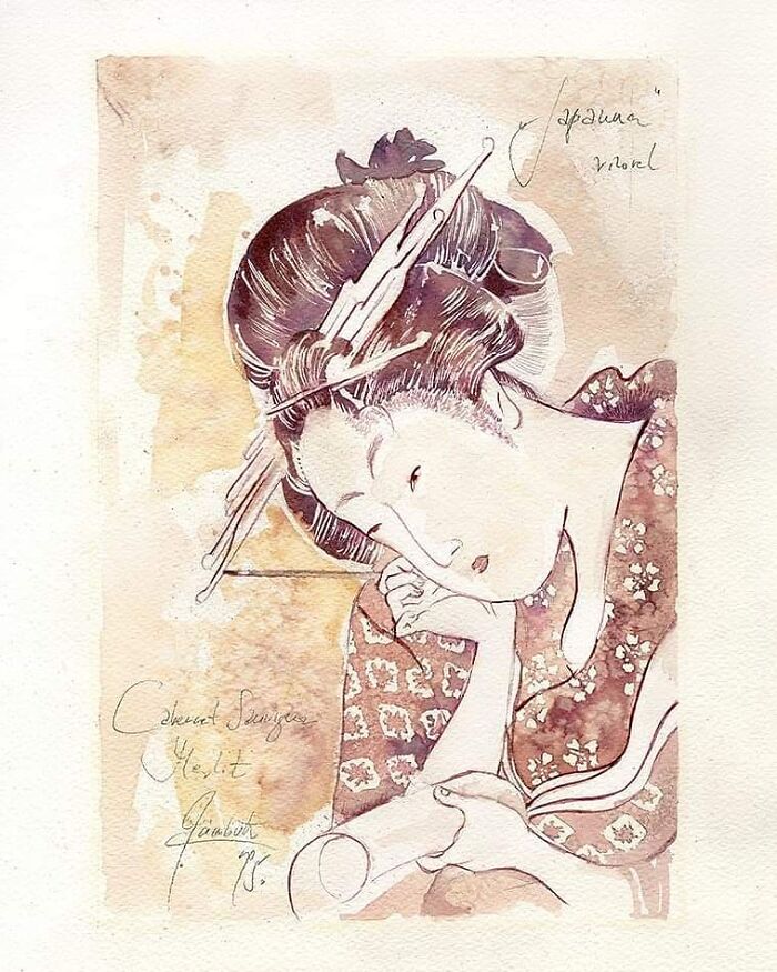 This Artist Creates Paintings Using Wine (36 Pics) This Artist Creates Paintings Using Wine (36 Pics)