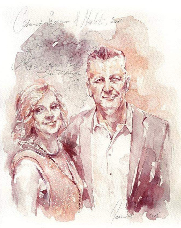 This Artist Creates Paintings Using Wine (36 Pics) This Artist Creates Paintings Using Wine (36 Pics)