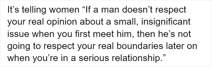 Woman Shares How She Tests Out Her Dates For Red Flags Before Going Out With Them, Starts A Heated Discussion