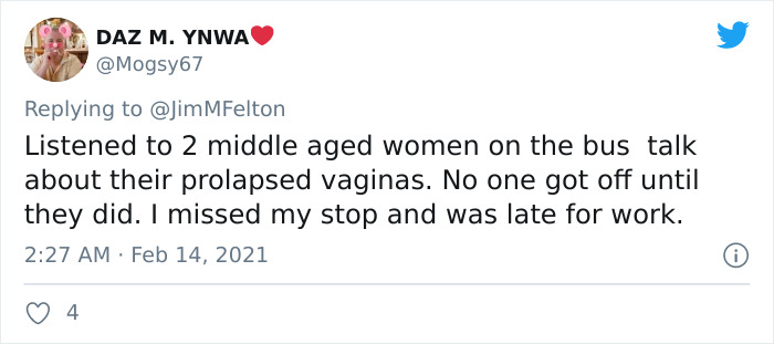 People Are Sharing The Most Bizarre Things They’ve Seen On Public Transport (45 Tweets) People Are Sharing The Most Bizarre Things They’ve Seen On Public Transport (45 Tweets)