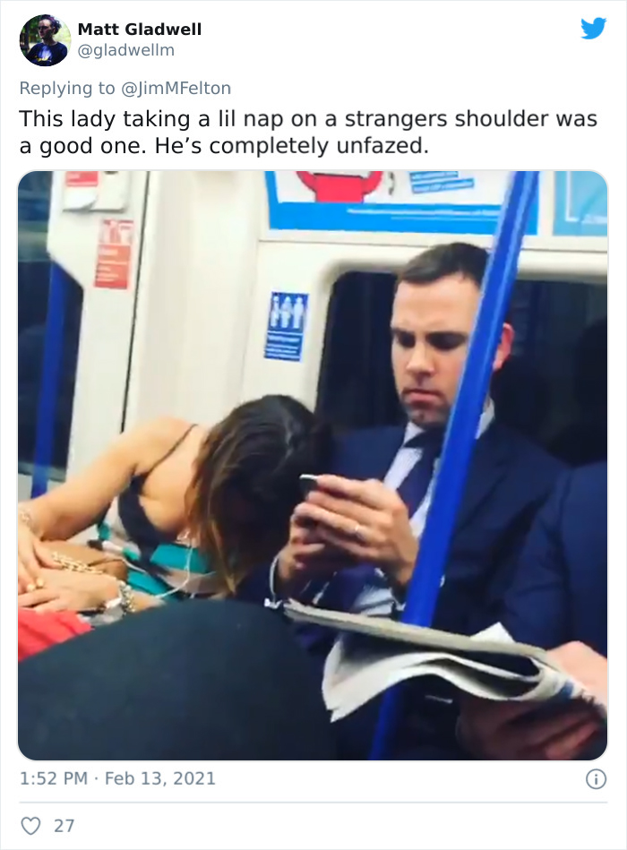 People Are Sharing The Most Bizarre Things They’ve Seen On Public Transport (45 Tweets) People Are Sharing The Most Bizarre Things They’ve Seen On Public Transport (45 Tweets)