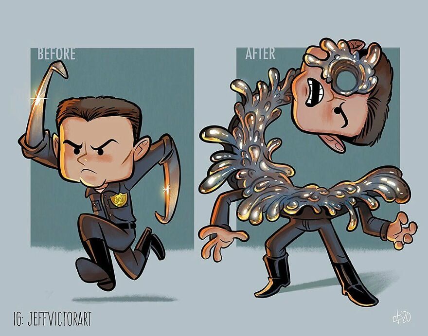 Artist Illustrates How Our Favorite Characters Have Changed In 40 Adorable Illustrations Artist Illustrates How Our Favorite Characters Have Changed In 40 Adorable Illustrations