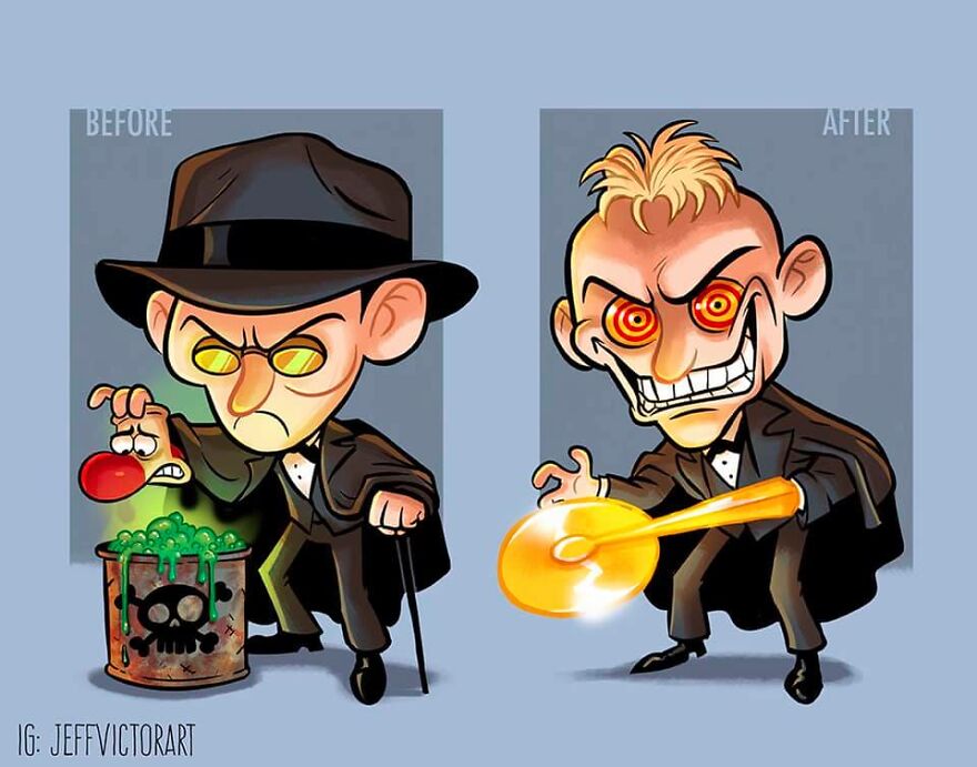 Artist Illustrates How Our Favorite Characters Have Changed In 40 Adorable Illustrations Artist Illustrates How Our Favorite Characters Have Changed In 40 Adorable Illustrations