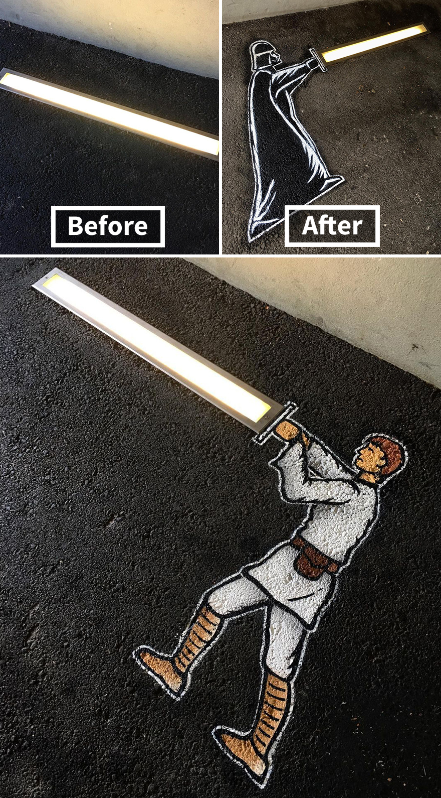 There’s A Genius Street Artist Running Loose And Let’s Hope Nobody Catches Him There’s A Genius Street Artist Running Loose And Let’s Hope Nobody Catches Him