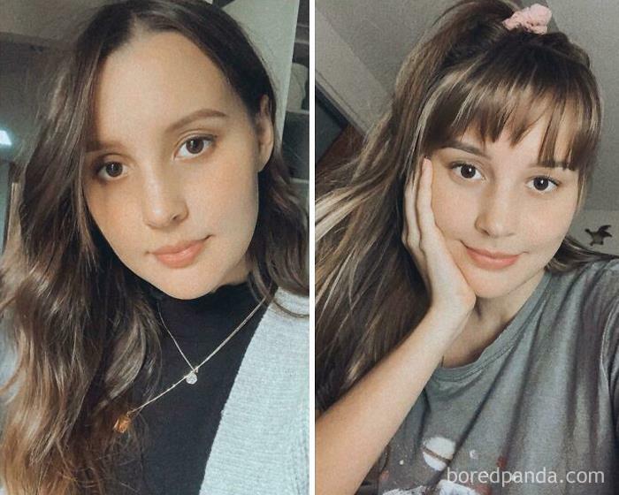 21 Before & After Pics Of Women Who Decided To Try Out Bangs And Realized It Suits Them 21 Before & After Pics Of Women Who Decided To Try Out Bangs And Realized It Suits Them