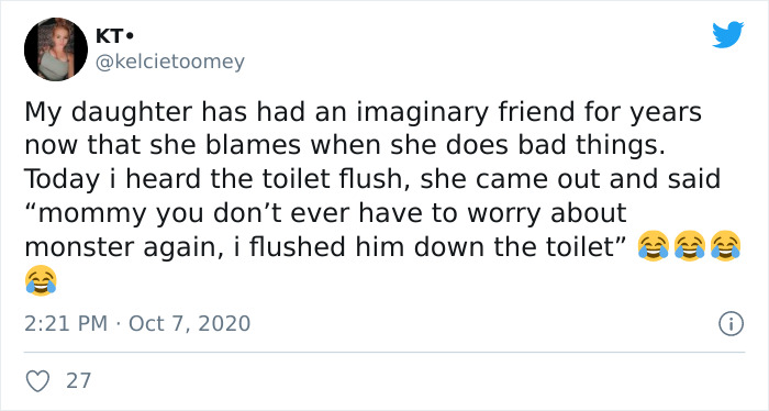 Here Are 50 Of The Most Hilarious And Slightly Creepy Stories About Kids’ Imaginary Friends Here Are 50 Of The Most Hilarious And Slightly Creepy Stories About Kids’ Imaginary Friends