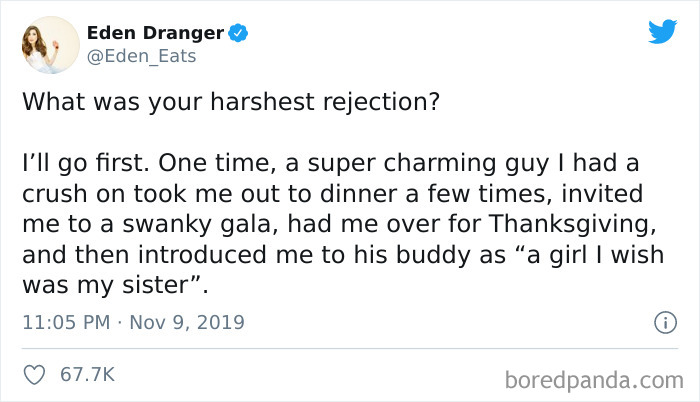 30 Harsh Rejection Stories Shared In This Viral Thread 30 Harsh Rejection Stories Shared In This Viral Thread