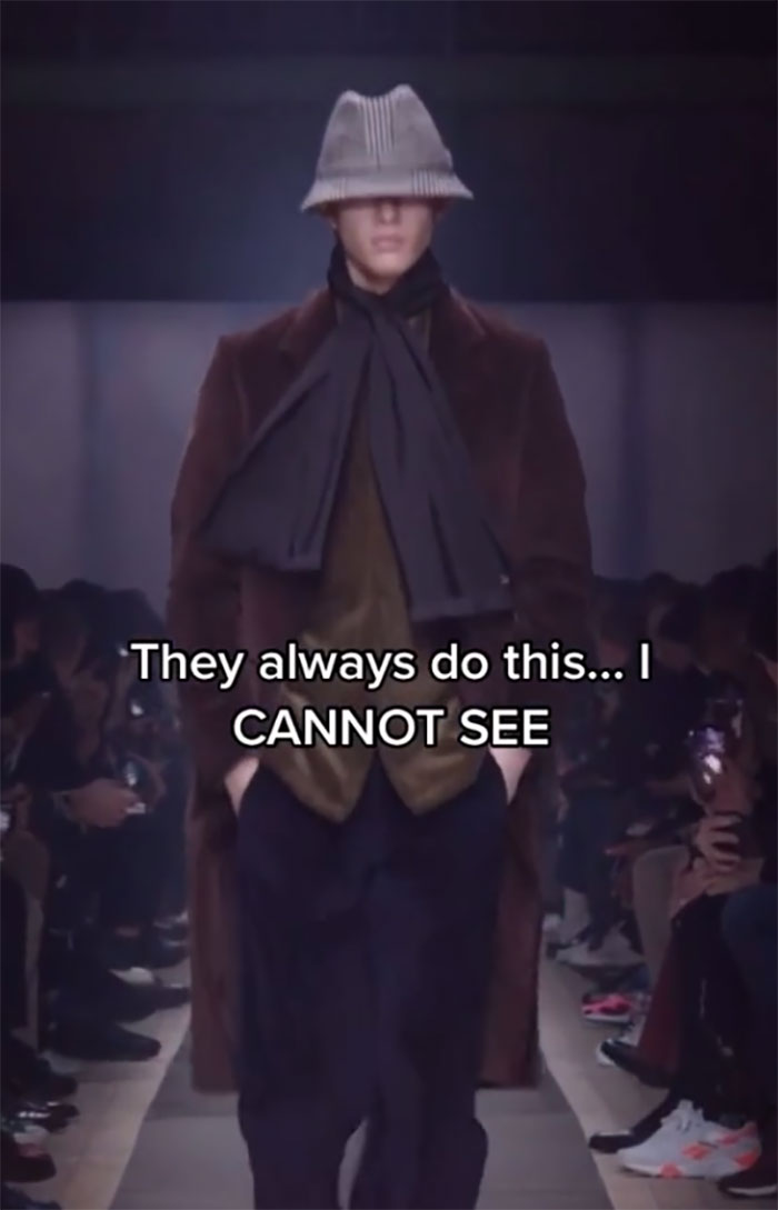 Model Shares What Goes Through His Mind During His Runway Walk And People Think It’s Hilarious Model Shares What Goes Through His Mind During His Runway Walk And People Think It’s Hilarious