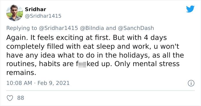 People Are Saying India&#8217;s Idea Of 4-Day Work Week Is &#8216;Rubbish&#8217; As They Expect People To Work 12 Hours Per Day