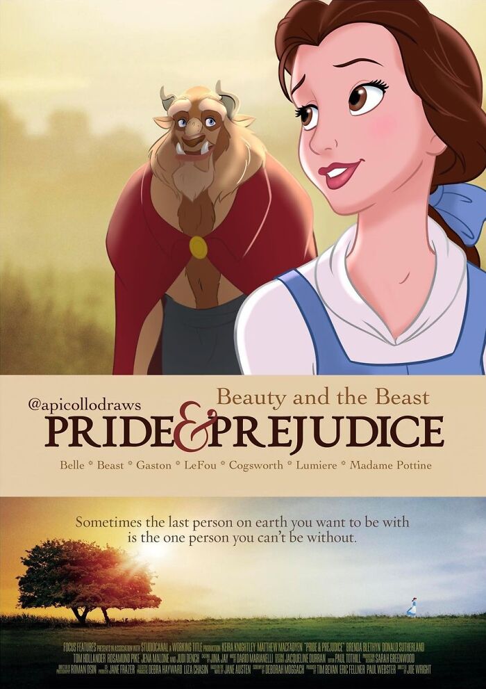 Iconic Movie And TV Posters Reimagined With Disney Characters By Alex Pick (50 Pics)