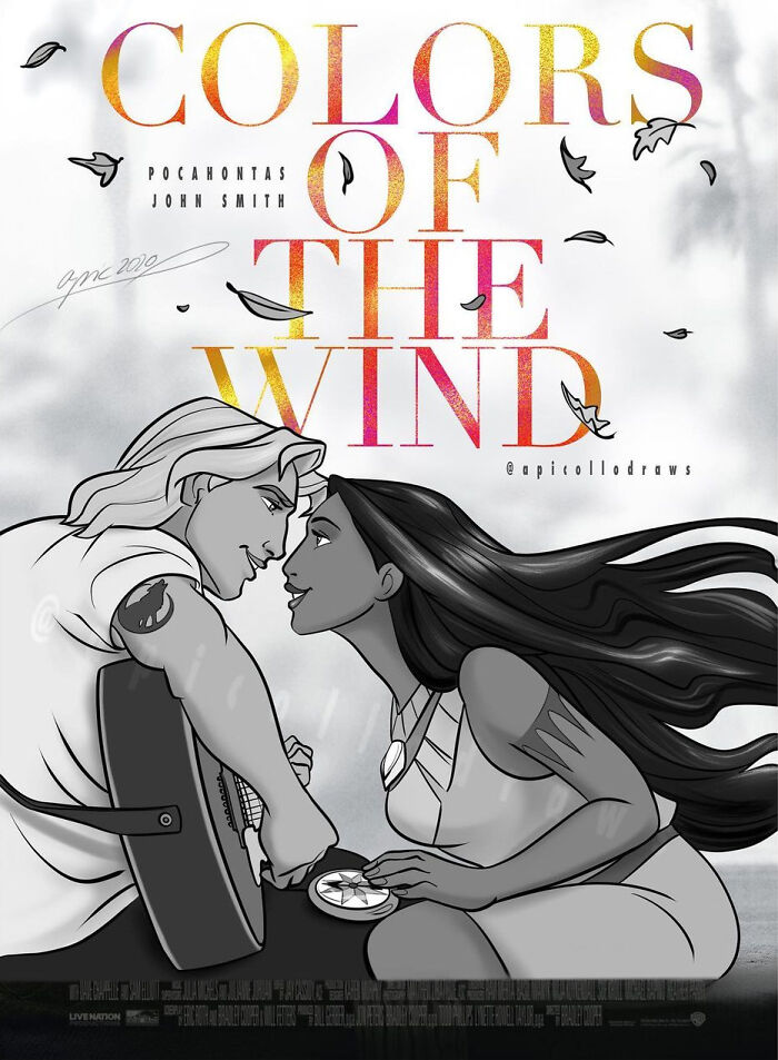 Iconic Movie And TV Posters Reimagined With Disney Characters By Alex Pick (50 Pics)