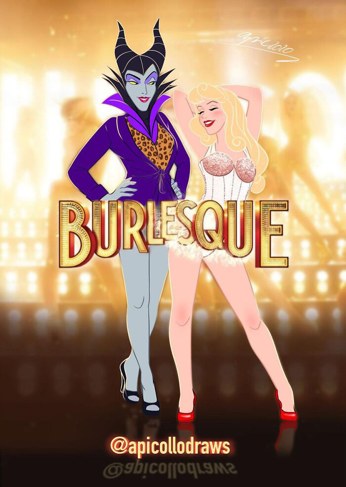 Iconic Movie And TV Posters Reimagined With Disney Characters By Alex Pick (50 Pics)