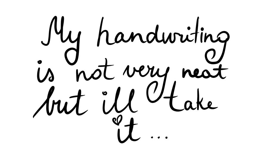 Hey Pandas, Post Your Neatest Handwriting (Closed) Hey Pandas, Post Your Neatest Handwriting (Closed)