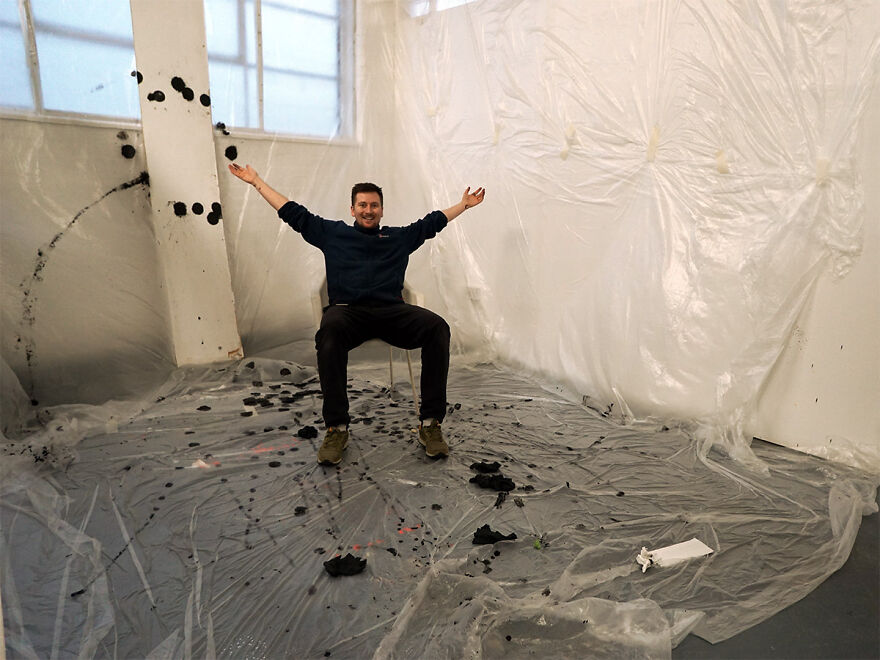 Unconventional Methods Of Making A Painting Unconventional Methods Of Making A Painting