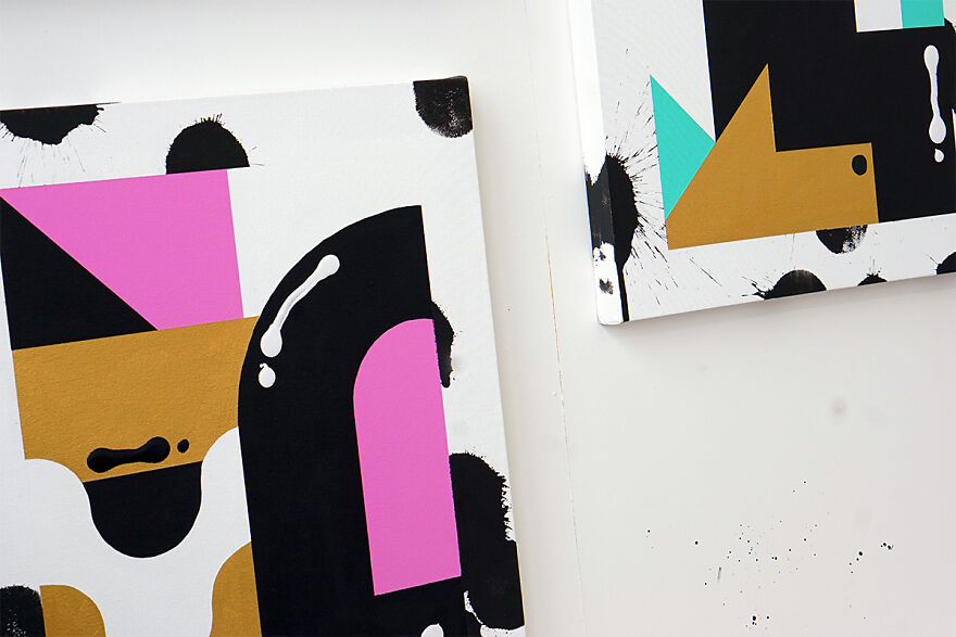 Unconventional Methods Of Making A Painting Unconventional Methods Of Making A Painting