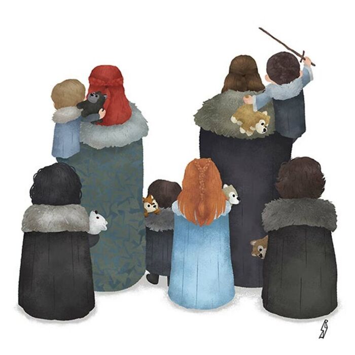 Artist Puts Together ‘Super Families’ From Our Favorite Characters (30 Pics) Artist Puts Together ‘Super Families’ From Our Favorite Characters (30 Pics)