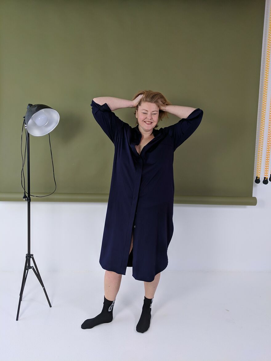 I Created These 13 Looks For Plus-Size Women Using Only A Shirt Dress I Created These 13 Looks For Plus-Size Women Using Only A Shirt Dress