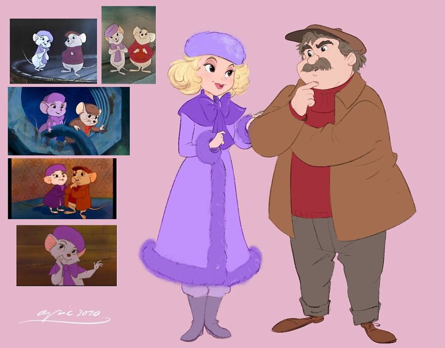Disney &#8216;Humanimalized&#8217;: Animal Characters Turned Into Humans And Humans Into Animals (20 Pics)