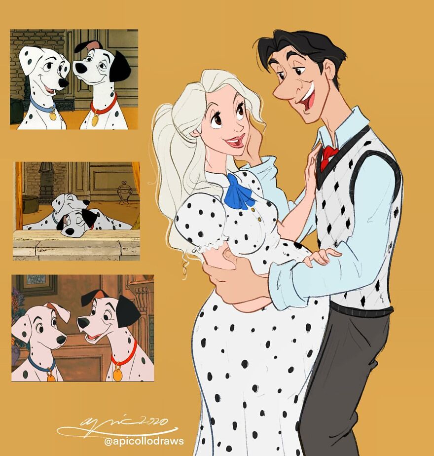 Disney &#8216;Humanimalized&#8217;: Animal Characters Turned Into Humans And Humans Into Animals (20 Pics)