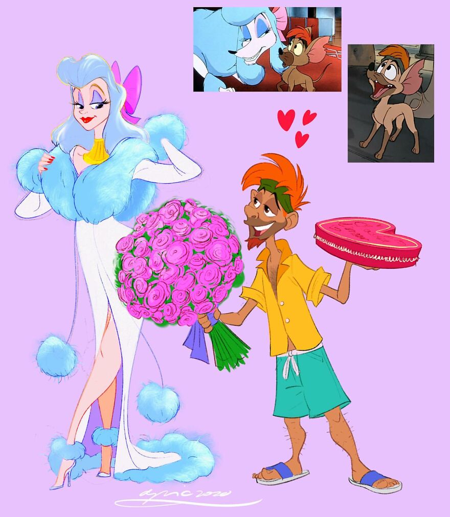 Disney &#8216;Humanimalized&#8217;: Animal Characters Turned Into Humans And Humans Into Animals (20 Pics)