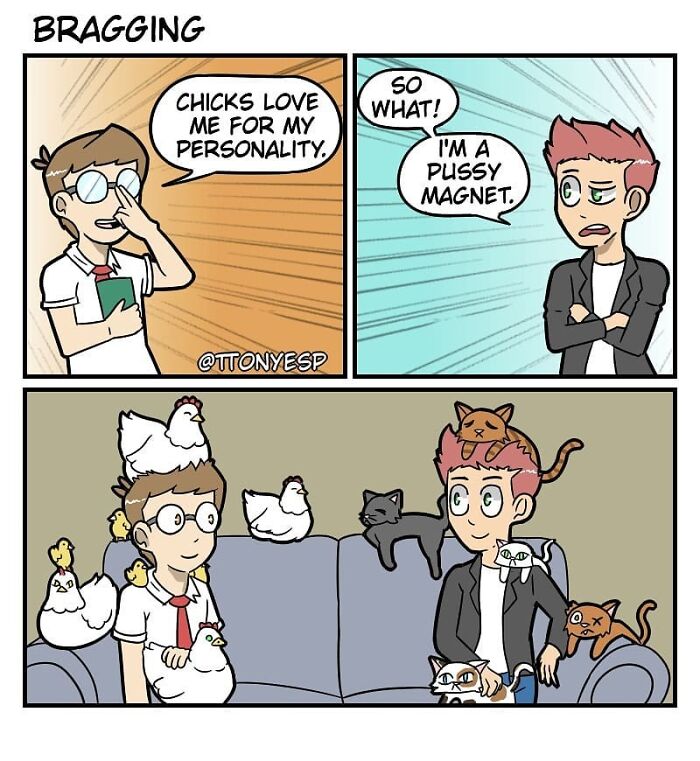 37 Comics With Weird And Unexpected Endings By Tony Esp (New Pics) 37 Comics With Weird And Unexpected Endings By Tony Esp (New Pics)