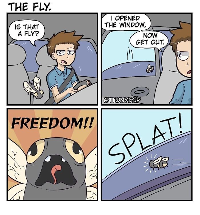 37 Comics With Weird And Unexpected Endings By Tony Esp (New Pics) 37 Comics With Weird And Unexpected Endings By Tony Esp (New Pics)