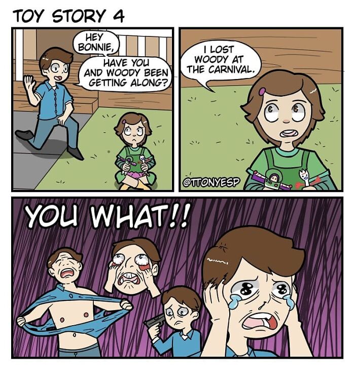 37 Comics With Weird And Unexpected Endings By Tony Esp (New Pics) 37 Comics With Weird And Unexpected Endings By Tony Esp (New Pics)