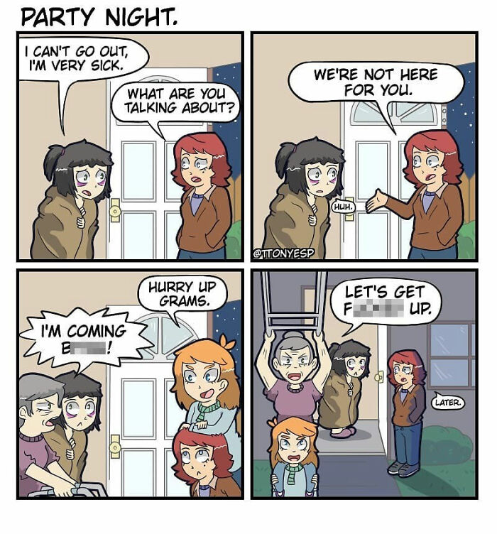 37 Comics With Weird And Unexpected Endings By Tony Esp (New Pics) 37 Comics With Weird And Unexpected Endings By Tony Esp (New Pics)