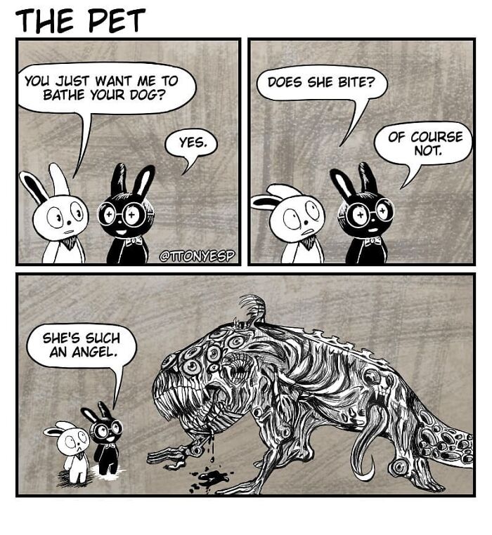 37 Comics With Weird And Unexpected Endings By Tony Esp (New Pics) 37 Comics With Weird And Unexpected Endings By Tony Esp (New Pics)